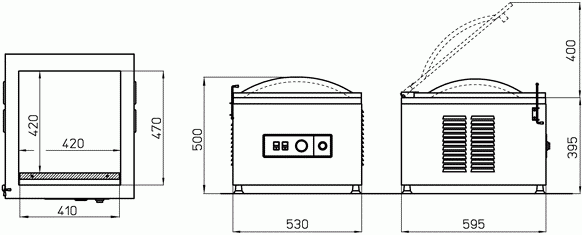 Вакуумный упаковщик PACK 16B от экспертов компании ПРОФВАКУУМ